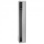 Bisley Locker Deep Steel 1-Door W305xD457xH1802mm Goose Grey Ref CLK181-73