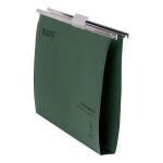 Leitz Ultimate Suspension File Recycled with Tabs Inserts 30mm A4 Green Ref 17430055 [Pack 50]
