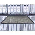 Door Mat Dust and Moisture Control Polypropylene 900mmx1500mm Black and White