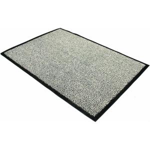 Cheap Stationery Supply of Door Mat Dust and Moisture Control Polypropylene 600mmx900mm Black and White Office Statationery