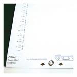 Rexel Crystalfile Extra Tab Inserts Card 17 per Sheet White Ref 70676 [Pack 25]