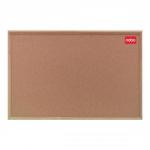 Nobo Classic Office Noticeboard Cork with Natural Oak Finish W600xH450mm Ref 37639022
