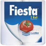 Fiesta Kitchen Towels Quilted 2-ply 229x239mm Sheets 55 per Roll Ref M01215 Pack of 2