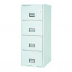 Phoenix Firefile Filing Cabinet Fire Resistant 4 Lockable Drawers 266Kg W530xD675xH1495mm Ref 2244