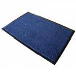Door Mat Dust and Moisture Control Polypropylene 600mmx900mm Blue