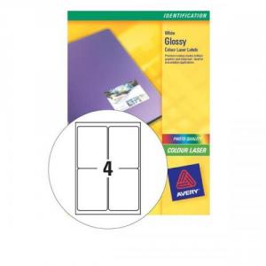 Cheap Stationery Supply of Avery Addressing Labels Colour Laser 4 per Sheet 139x99.1mm L7769-40 160 Labels Office Statationery