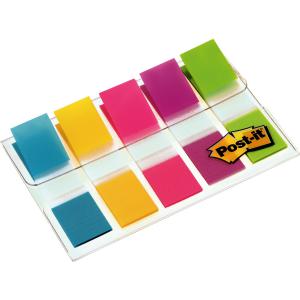Cheap Stationery Supply of Post-it Index Small in Portable pack W12xH43mm Bright Colours 683-5Cb Pack of 100 Office Statationery