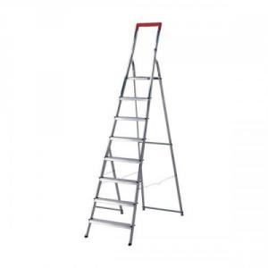 Cheap Stationery Supply of RelX Folding A-Frame Ladder Aluminium 8-Step Height 5ft 10inches 60280 Office Statationery