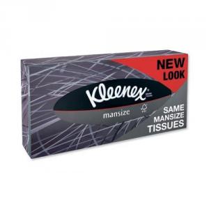 Cheap Stationery Supply of Kleenex For Men Facial Tissues Box 2 ply 100 Sheets White M02076 Office Statationery