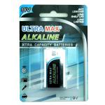 White Box Alkaline Battery 9V