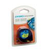 Dymo LetraTag Tape Plastic 12mmx4m Hyper Yellow Ref 91202 S0