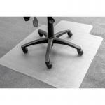 5 Star Chair Mat Carpet Protection PVC W900xD1200mm Clear/Transparent