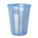 Water Cups Plastic Non Vending for Cold Drinks 7oz 200ml Blue Pack of 1000