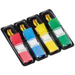 Post-it Small Index Flags Repositionable W12xH43mm Standard Colours Ref 683-4 Pack of 140