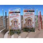 Lakeland Colourthin Colouring Pencils Hexagonal Barrel Hard-wearing Assorted Ref 0700077 Pack of 12