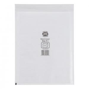 Cheap Stationery Supply of Jiffy Mailmiser Protective Envelopes Bubble-lined No.5 White 260x345mm JMM-WH-5 Pack of 50 Office Statationery