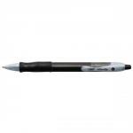 Bic Velocity Ball Pen Retractable Cushioned Grip 1.0mm Tip 0.4mm Line Black Ref 8291531 [Pack 12]