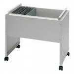 Filing Trolley Steel Capacity 120 A4 or Foolscap Files Grey
