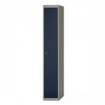 Bisley Locker Steel 1-Door W305xD305xH1802mm Goose Grey-Blue Ref CLK121-7339