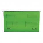 Esselte Pendaflex Suspension File Kraft V-Base 15mm Square 30mm Foolscap Green Ref 90337 [Pack 25]