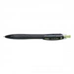 Bic ReAction Ball Pen Retractable Long Grip 1.0mm Reactive Tip 0.4mm Line Black Ref 8575461 [Pack 12]