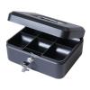 Cash Box with Simple Latch and 2 Keys plus Removable Coin Tr