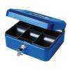 Cash Box with Simple Latch and 2 Keys plus Removable Coin Tr
