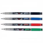 Stabilo Write-4-all Permanent Marker Pen Waterproof 0.7mm Line Assorted Ref 156-4 Wallet 4