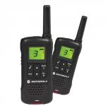 Motorola TLKR-T6 2-way Radios Band PMR446 8 Channels 121 Codes Range 8km Ref 42097 [Pair]