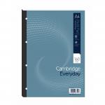 Summit Refill Pad Feint Ruled with Margin 60gsm 160pp A4 White Ref 100080234 [Pack 5]