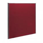Trexus Plus Flat Top Screen Floor-standing W1600xD52xH1500mm Burgundy