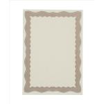 Certificate Papers with Foil Seals 90gsm A4 Bronze Wave [Pack 30]