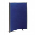 Trexus Plus Curved Screen Radius 800xD52xH1500mm Royal Blue
