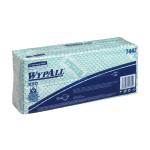 Wypall X50 Cleaning Cloths Absorbent Strong Non-woven Tear-resistant Green Ref 7442 [Pack 50]