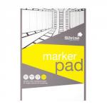 Marker Pad Bleedproof 70gsm 50 Sheets A4 White