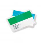 GBC Laminating Pouches Premium Quality 2x125 Micron Business Card 60x90mm Gloss Ref 3743157 [Pack 100]