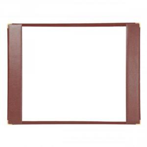 Cheap Stationery Supply of Desk Blotter Executive on Suede Base Full Demy W600xD465mm Burgundy Office Statationery