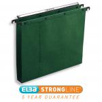 Elba Ultimate Suspension File Manilla Vertical 350sheet 30mm Foolscap Green Ref 100330319 [Pack 25]