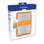Verbatim Store n Go Hard Drive Portable 2.5inch with Backup Software USB 2.0 320GB Ref 53014