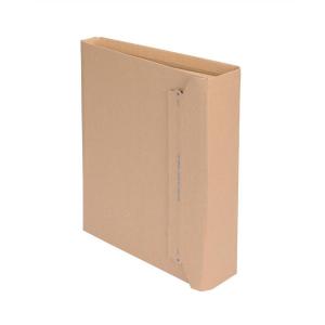 Cheap Stationery Supply of Lever Arch File Mailer Internal W320x35-80x290mm Brown Pack of 20 Office Statationery