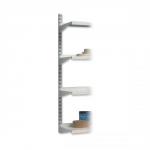 Trexus Top Shelf Extension Upright for Shelving Unit H1048mm White