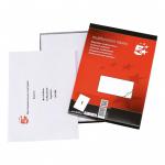 5 Star Labels Laser Copier and Inkjet 1 per Sheet 297x210mm 100 Labels