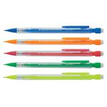 5 Star Disposable Mechanical Pencil Retractable with 3 x 0.7mm Lead Assorted Barrels Pack of 10