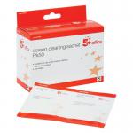 5 Star Screen Cleaning Sachets Anti-static Non-hazardous [Pack 50]
