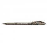 5 Star Grip Ball Pen 1.0mm Tip 0.4mm Line Black Pack of 10