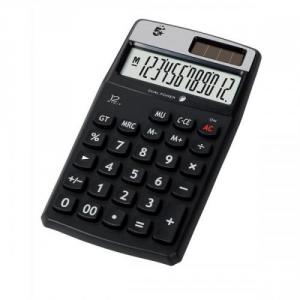 Cheap Stationery Supply of 5 Star Calculator Mark-up Handheld 12 Digit 3 Key Memory Battery and Solar-power HH12D Office Statationery