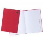 5 Star Manuscript Book Casebound 70gsm Ruled and Indexed 192 Pages A4 [Pack 5]