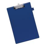 5 Star Standard Clipboard with PVC Cover Foolscap Blue