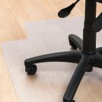 5 Star Chair Mat Hard Floor Protection PVC W900xD1200mm Clear/Transparent
