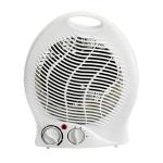 Heatrunner Fan Heater with Thermostat Three Settings 800W 1.2kW 2kW W193xD227xH227mm Ref NFD20A